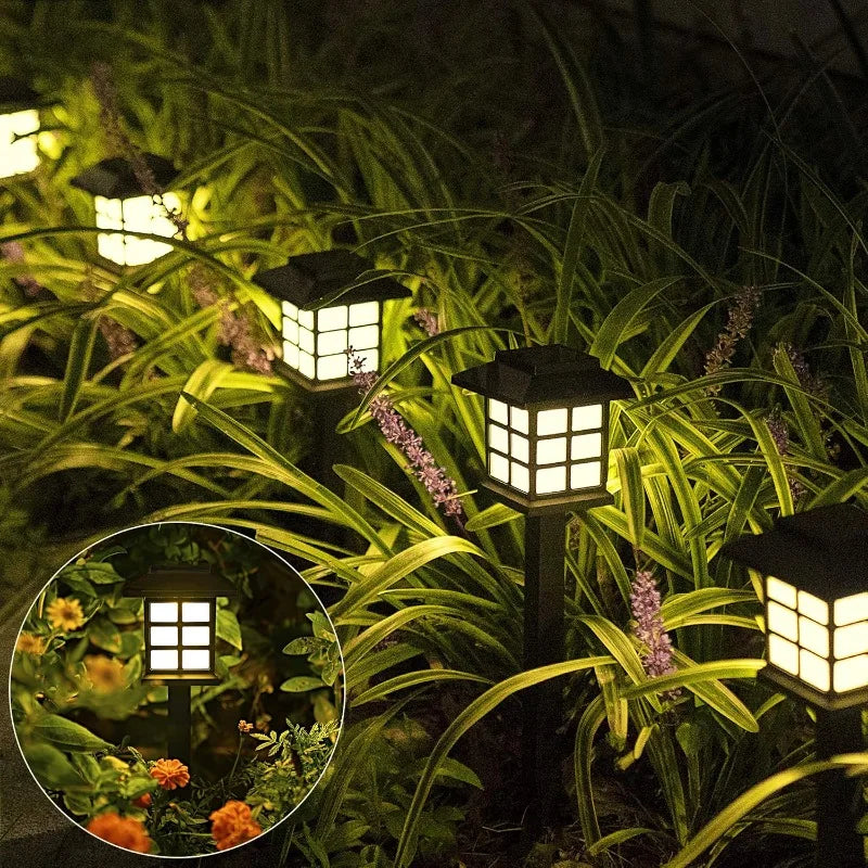 2-Pack Solar Pathway Lights – IP65 Waterproof LED Garden Lamps Solar Pathway Lights Babs