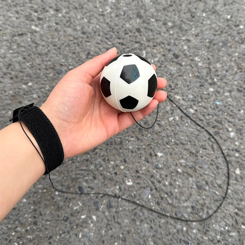 Wrist Strap Bouncy Ball Set – Kids Reaction Training Toy Bouncy Ball Toy Set Babs