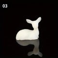 Crystal Reindeer Christmas Elk Ornament | Resin Deer Home Décor Christmas Ornament Babs 1pc 03