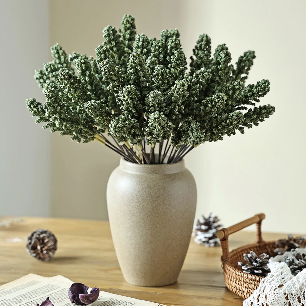 Silk Artificial Chrysanthemum Flower Branch – Wedding & Home Décor Artificial Silk Flowers Babs