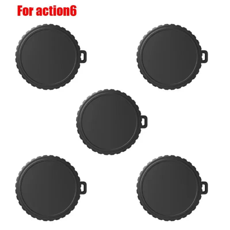5-Pack Silicone Lens Cap for Osmo Nano – Dustproof Protector Camera Lens Cap Babs action6