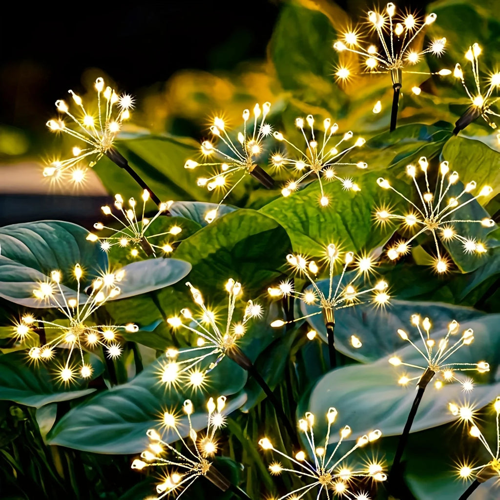 Solar Dandelion Fairy String Lights for Garden & Outdoor Decor Solar String Lights Babs