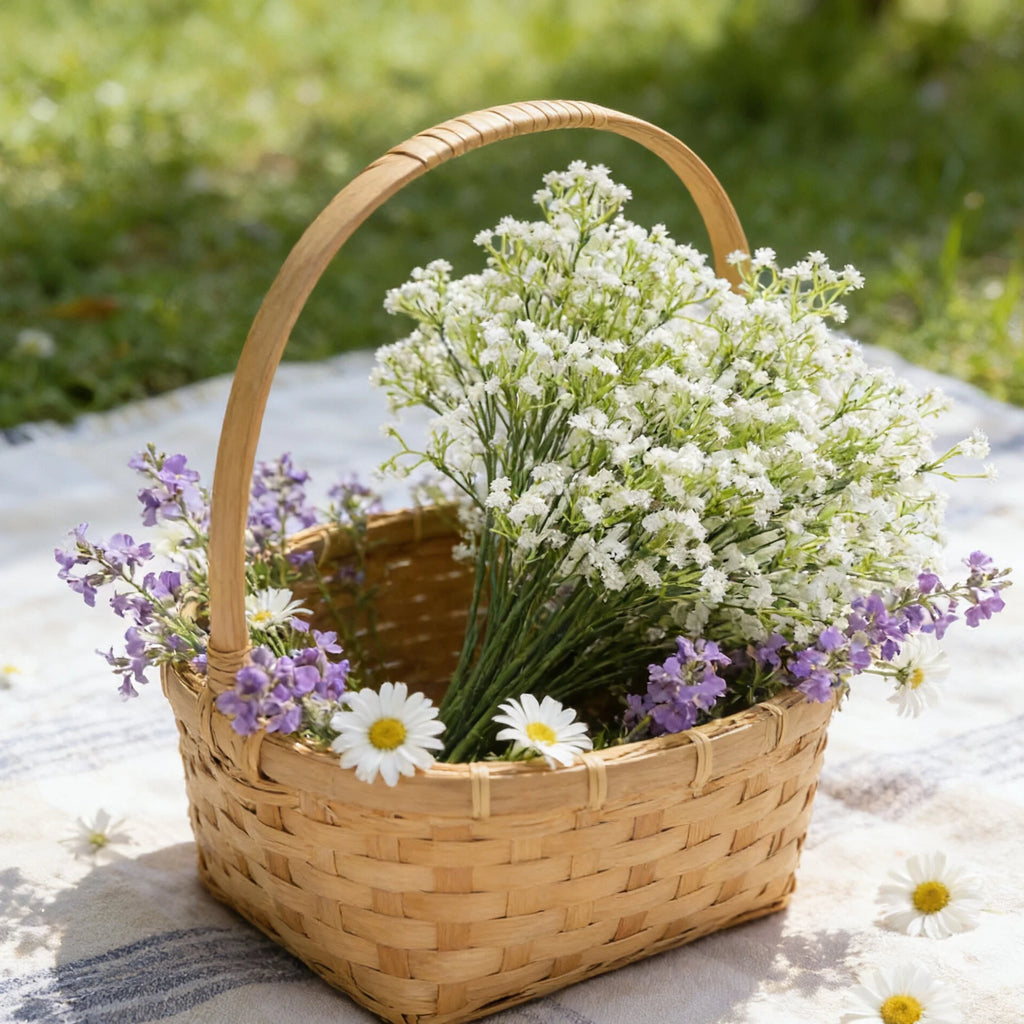 Artificial Gypsophila Bouquet – Fake Flowers for Wedding & Home Artificial Flower Bouquet Babs