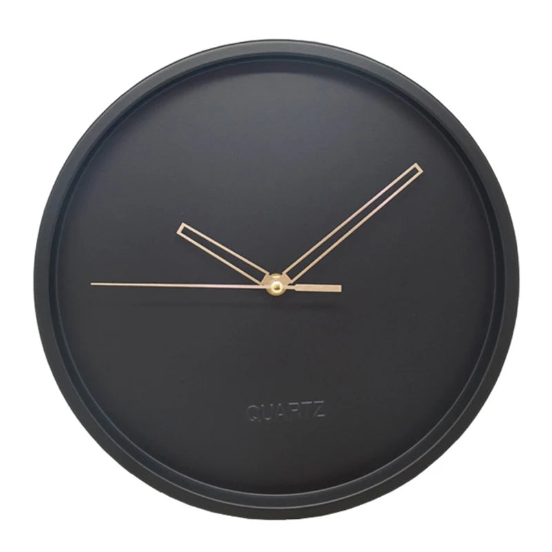 Nordic Metal Wall Clock – Silent 3D Large Modern Décor Wall Clock Babs