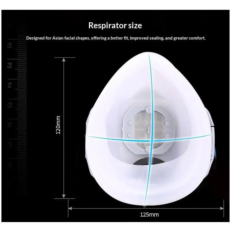 Industrial Dust Respirator Mask – Replaceable Non-Woven PPE Industrial Dust Mask Babs