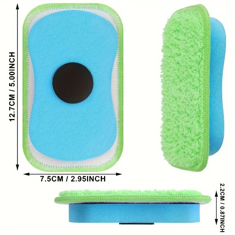 3-Pack Magnetic Washable Chalkboard & Whiteboard Erasers Chalkboard Eraser Set Babs