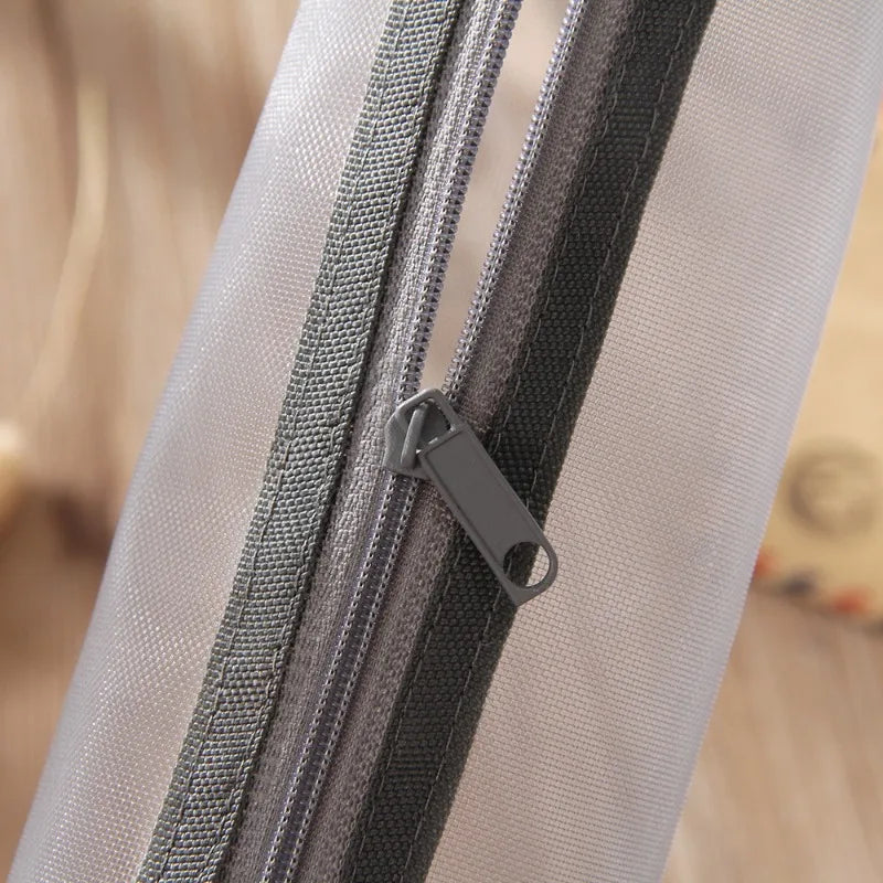 Transparent Mesh Pencil Case | Large Capacity Nylon Stationery Bag Mesh Pencil Case Babs