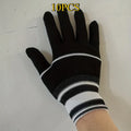 10-Pack Nylon Gloves – Grip Texture for Cycling, Fishing & Camping Nylon Knit Gloves Babs black