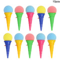 Mini Ice Cream Sponge Ball Launchers – Kids Party Favors 10/20 Pcs Kids Party Toy Babs 10Pcs