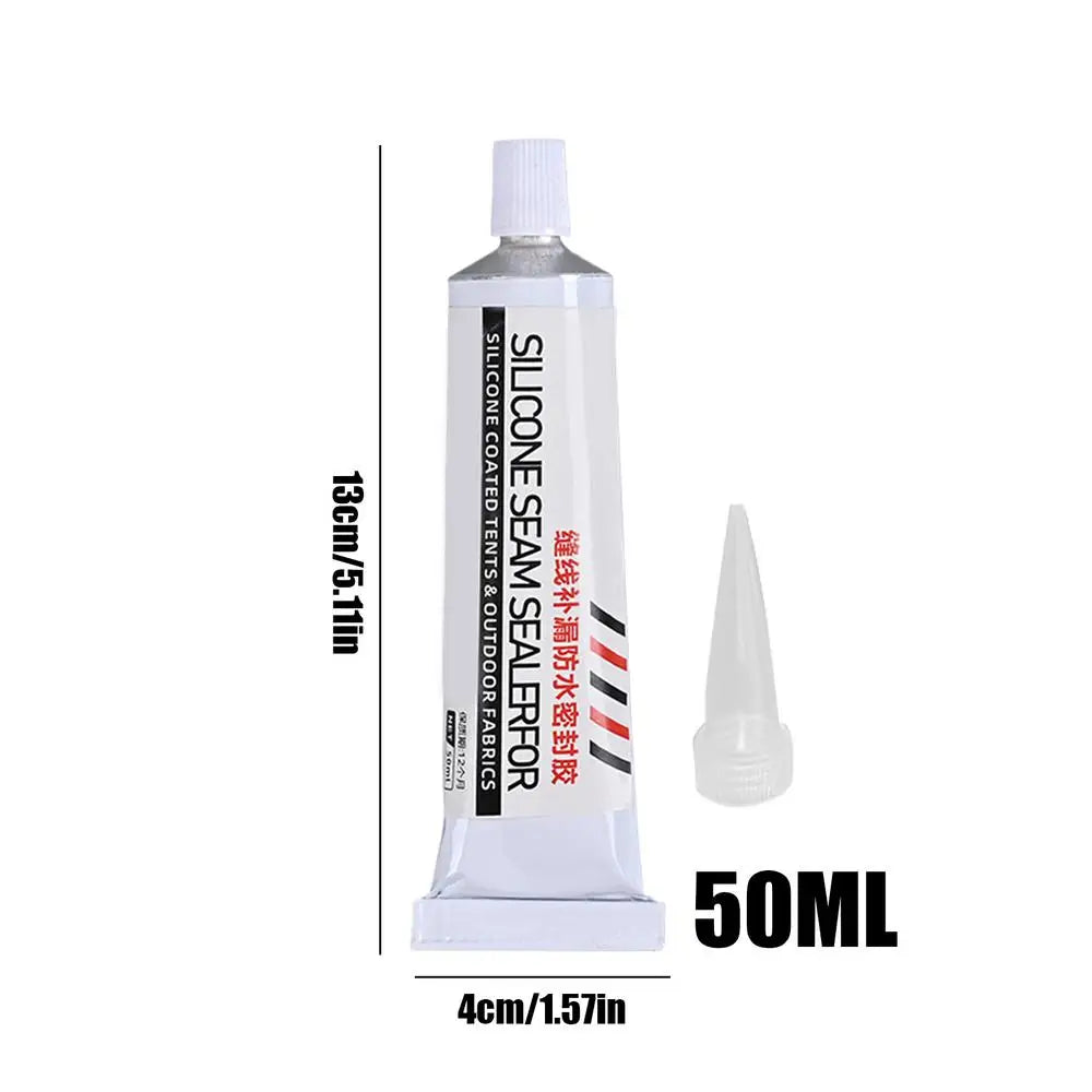 50ml Waterproof Tent Seam Sealer – Flexible Silicone Sealant Tent Seam Sealer Babs 50ml