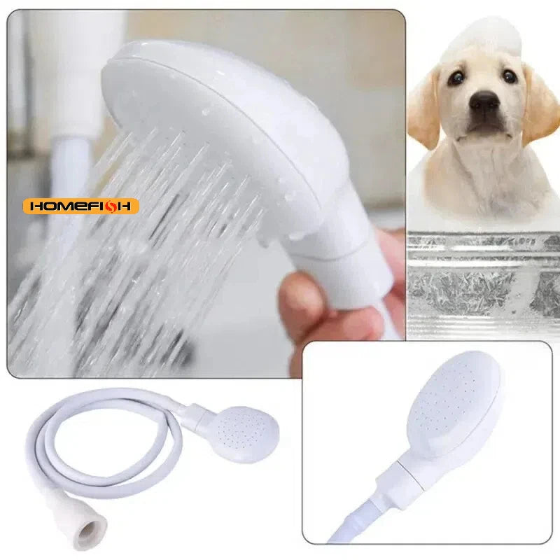 Faucet Shower Head Extender with Hose & Drain Filter for Pets Faucet Shower Extender Babs