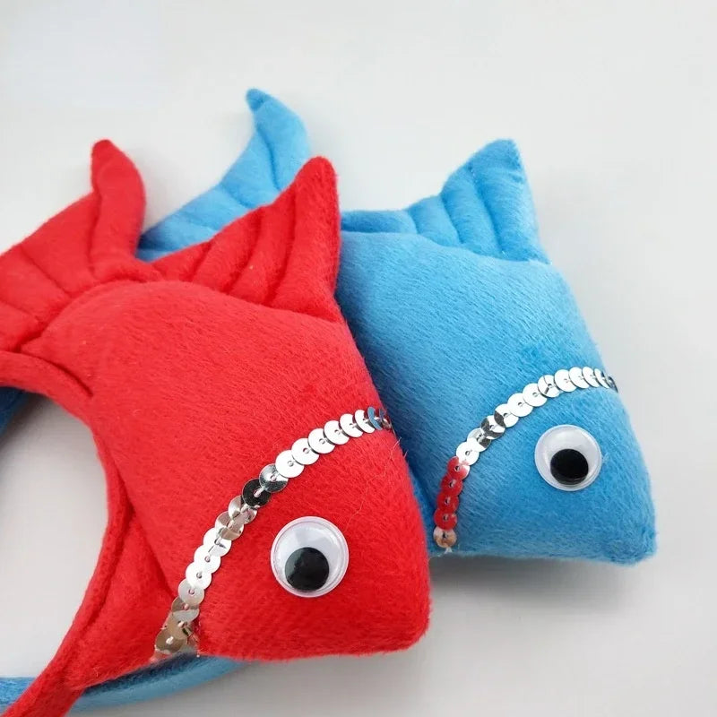 3D Fish Hair Hoop Headband – Costume Party Accessory for All Ages Costume Hair Headband Babs