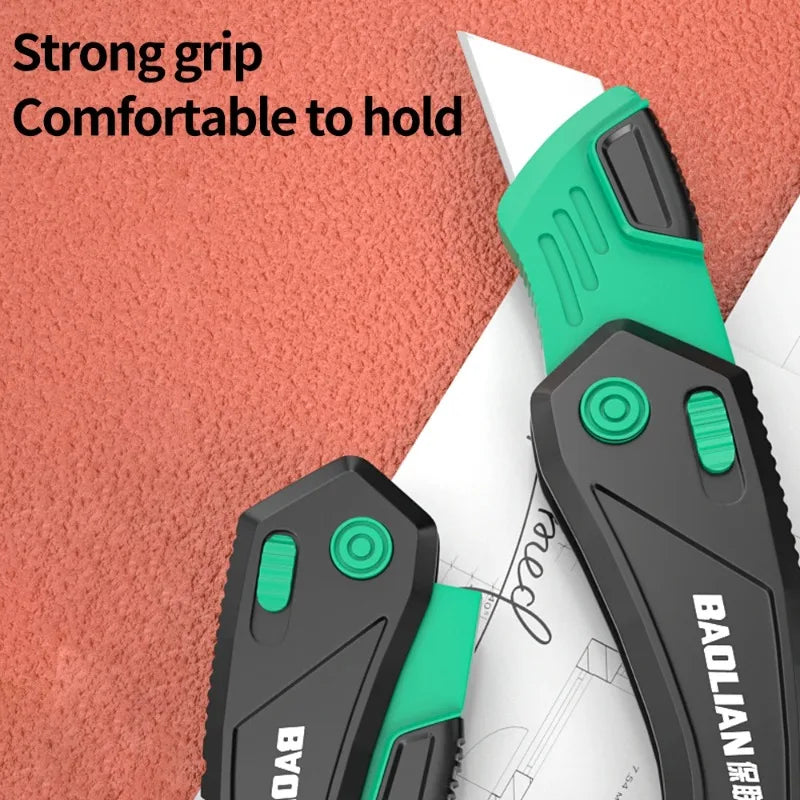 Foldable Art Knife SK5 Steel – Multi-Function Craft Cutting Knife Craft Cutting Knife Babs