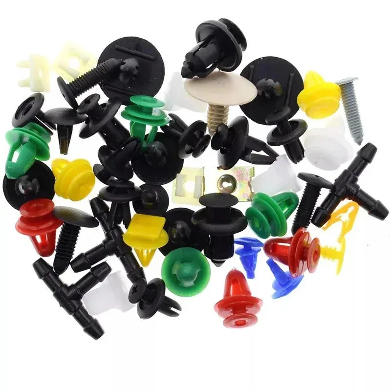 Universal Car Plastic Clips Fastener Assortment Kit – 50/1000 Pcs Auto Fastener Clip Kit Babs