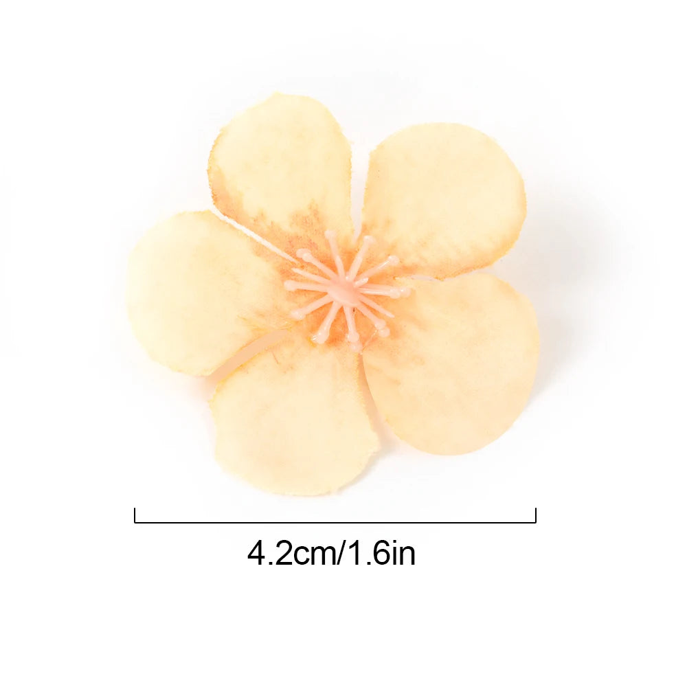 30/50Pcs Silk Daisy Artificial Flower Heads 4cm – DIY Décor Artificial Flower Heads Babs