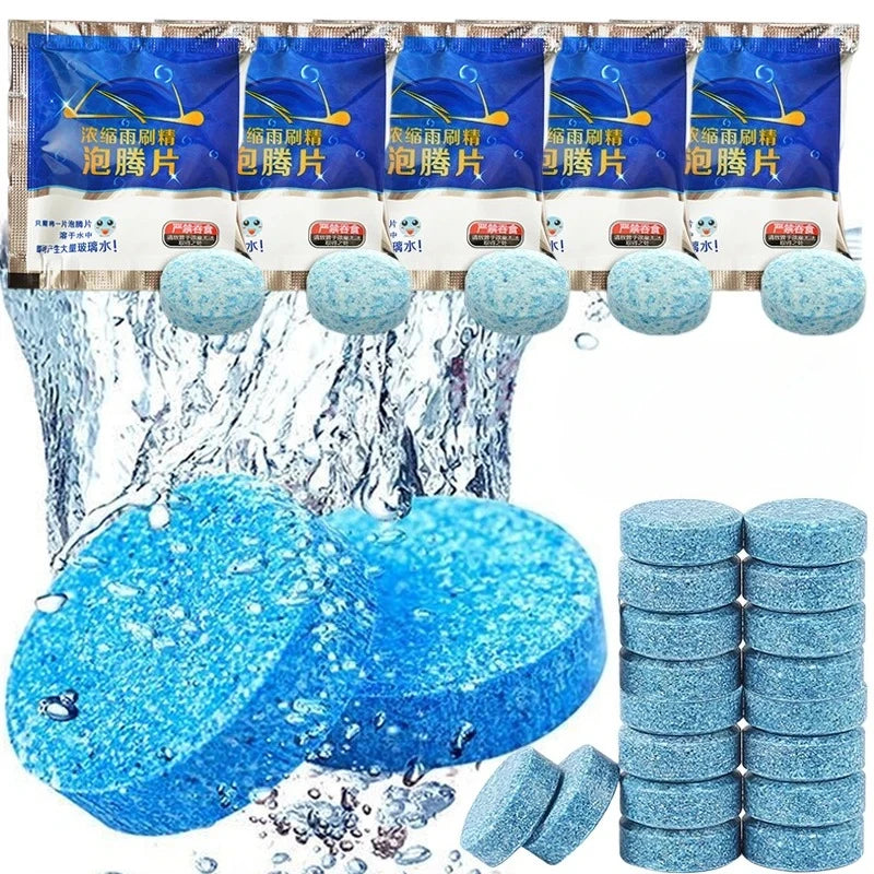 Effervescent Windshield Cleaner Tablets – Car Window Wash Windshield Cleaner Tablets Babs