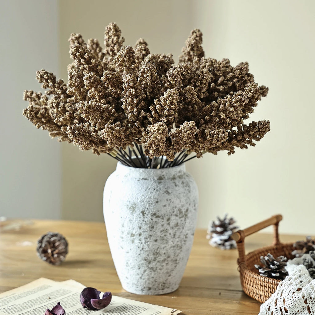 Silk Chrysanthemum Flower Branch – Wedding & Home Décor Artificial Silk Flower Babs