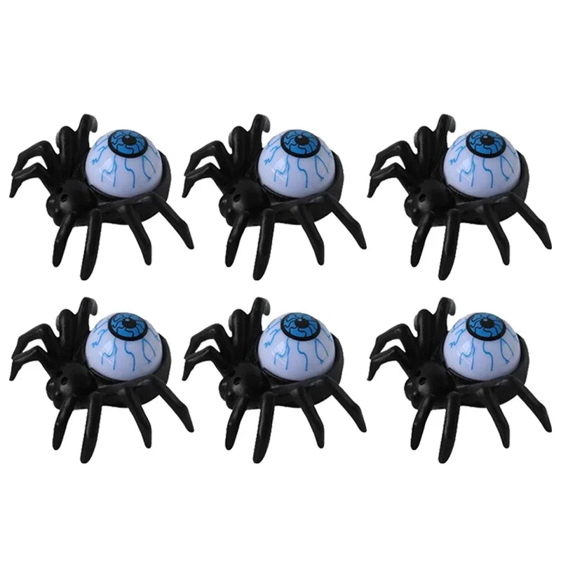 Halloween Spider Eyeball Candle Ambient Light Party Decor 1-12PCS Halloween Candle Decor Babs Blue-6PCS As shown