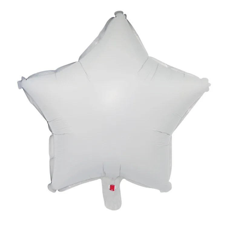 18" Star & Heart Foil Balloons for Parties & Weddings (5–50 pcs) Party Foil Balloons Babs