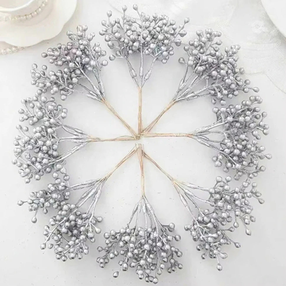 Artificial Silk Flowers for Wedding, Christmas & DIY Décor Artificial Flower Decor Babs
