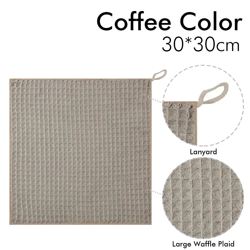 Barista Bar Towel – Super Absorbent Lint-Free Microfiber Cloth Microfiber Cleaning Cloth Babs Lanyard style 1pc