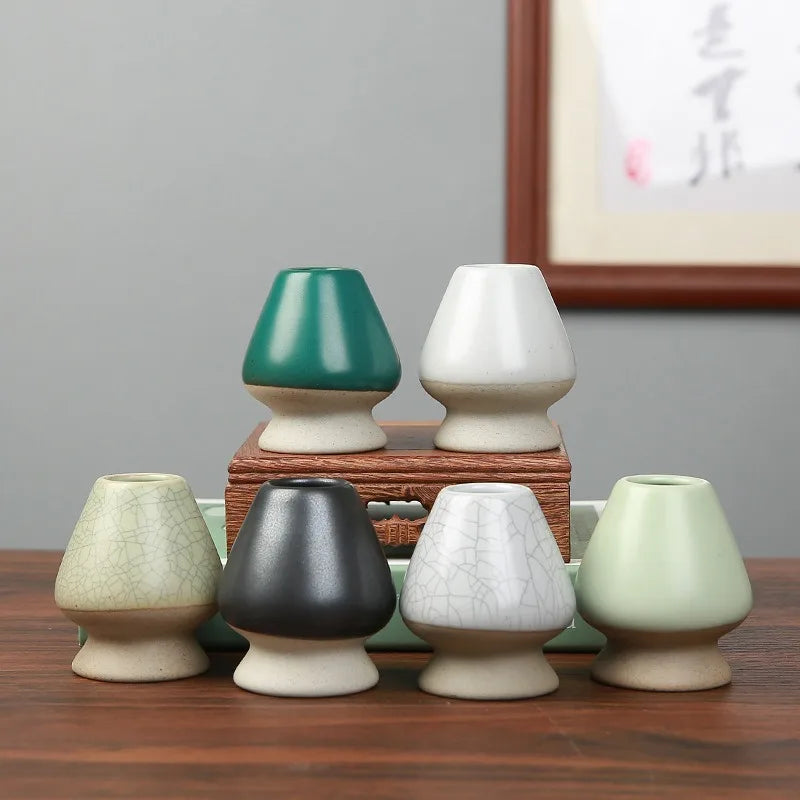 Japanese Ceramic Chasen Holder for Matcha Whisk & Tea Tools Chasen Whisk Holder Babs