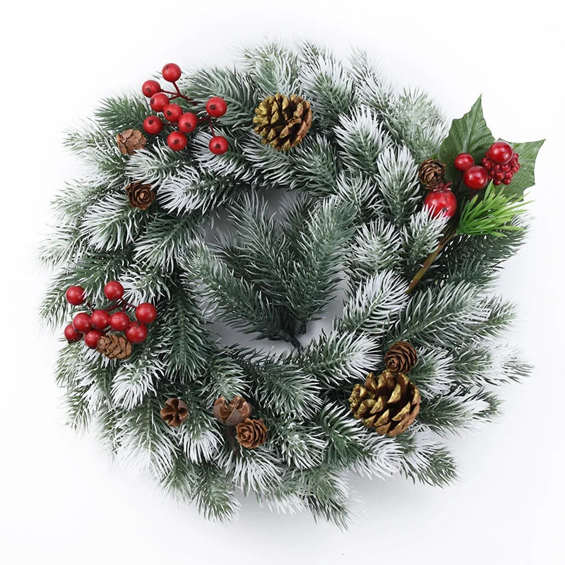 30/60Pcs Artificial Pine Needle Picks – Christmas DIY Craft Decor Christmas Craft Picks Babs