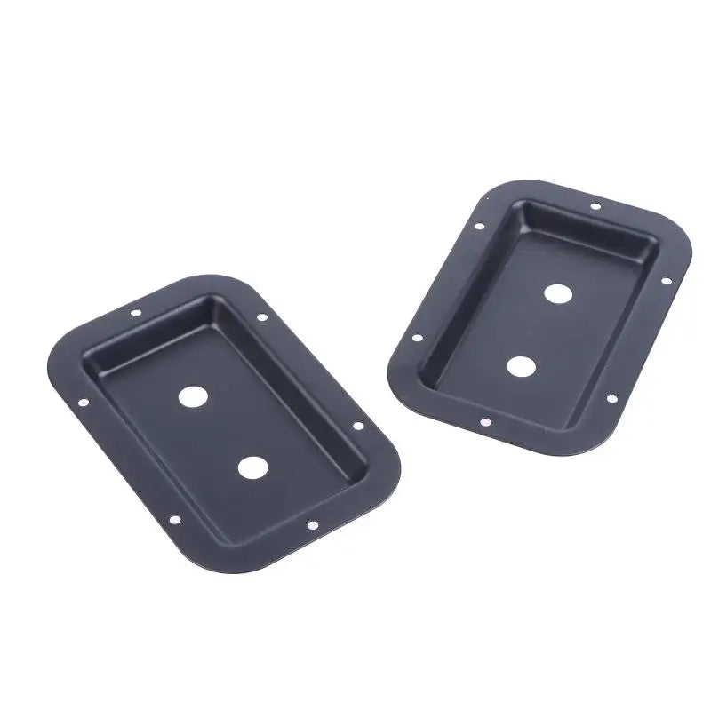 Black Steel Recessed Speaker Jack Plate Connector – 1/2 Pcs Speaker Jack Connector Babs