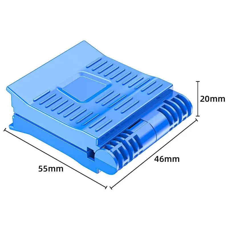 Fiber Optic Wiping Clip – Dust-Free Oil Removal Tool | HUXUAN Fiber Optic Cleaning Tool Babs