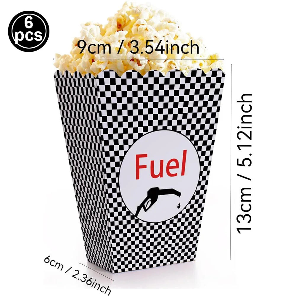 Race Car Tire Paper Napkins – Birthday & Baby Shower Party Supplies Party Paper Napkins Babs Popcorn box