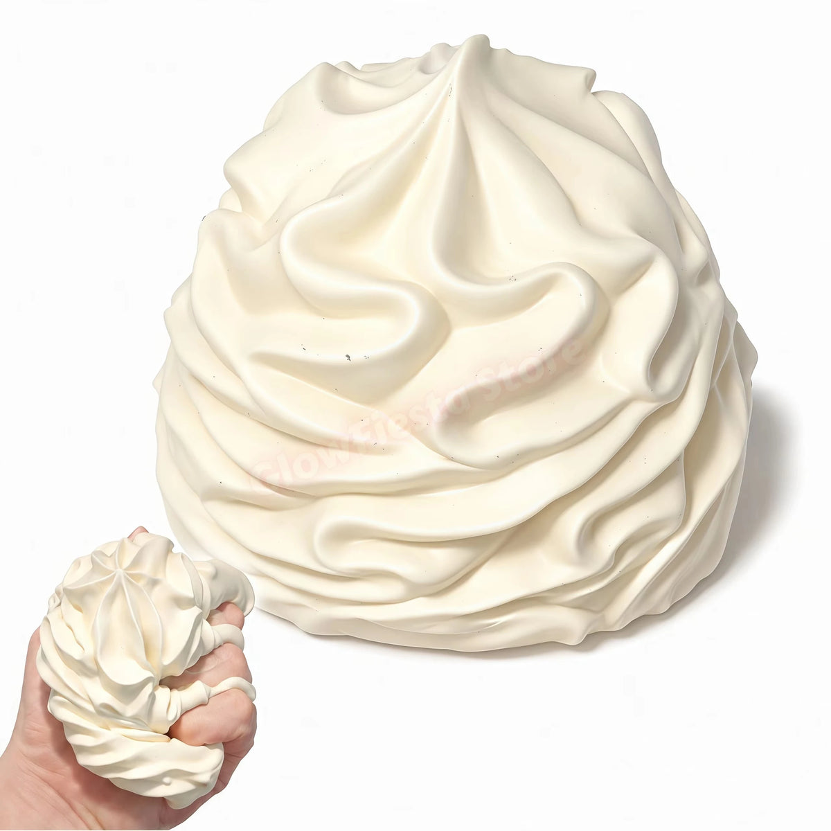 Whipping Cream Squishy Stress Ball | ASMR Fidget Toy for Adults Squishy Fidget Toy Babs 1pcs