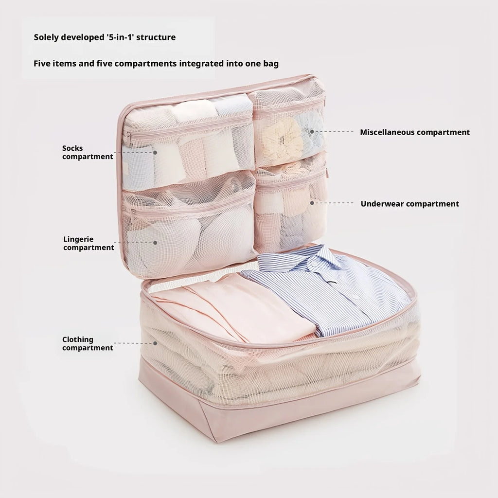 Large Comforter Storage Bag – Self-Compression Organizer Bedding Storage Bag Babs