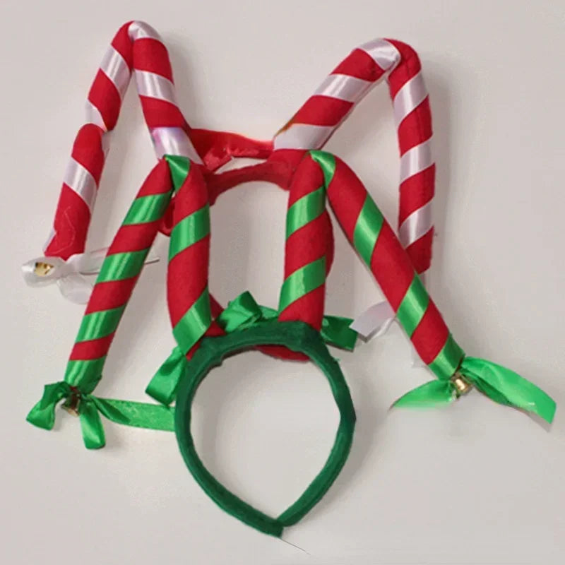 10pcs Cartoon Bow Knot Party Headbands – Kids & Adults Party Headband Set Babs