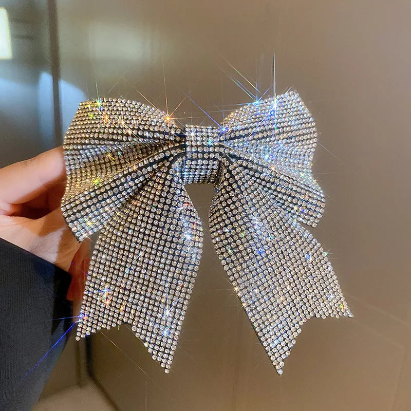 Sweet Satin Bow Hair Clips – Bowknot Barrettes for Women & Girls Bow Hair Barrettes Babs S1