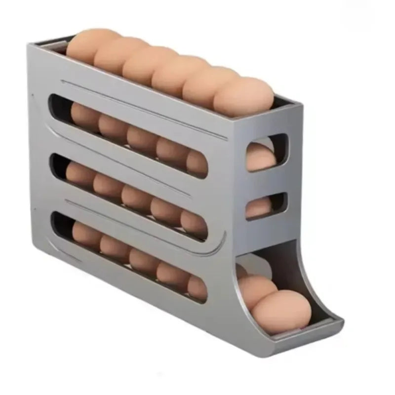 Refrigerator Egg Storage Box – Stackable Kitchen Organizer Egg Storage Organizer Babs