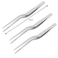 304 Stainless Steel Kitchen Tweezers & BBQ Tongs – 3 Sizes Kitchen Tongs Babs 3PCS(14cm)