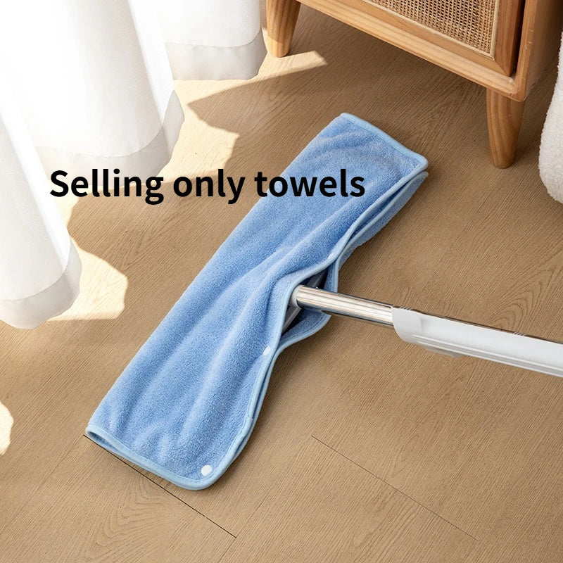 2PCS Coral Velvet Mop Replacement Pads – Thick & Absorbent Mop Replacement Pad Babs C 2pcs