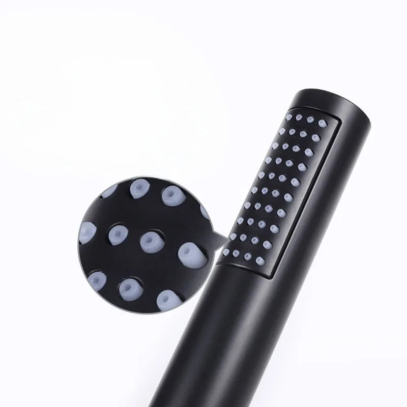 Slim Round Rain Shower Head – ABS Chrome, Black, Silver, Rose Gold Rain Shower Head Babs