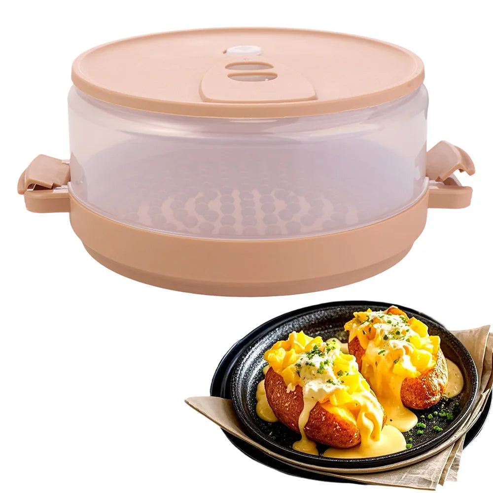 Microwave Potato Baker & Steamer – Reusable BPA-Free Cooker Microwave Potato Steamer Babs