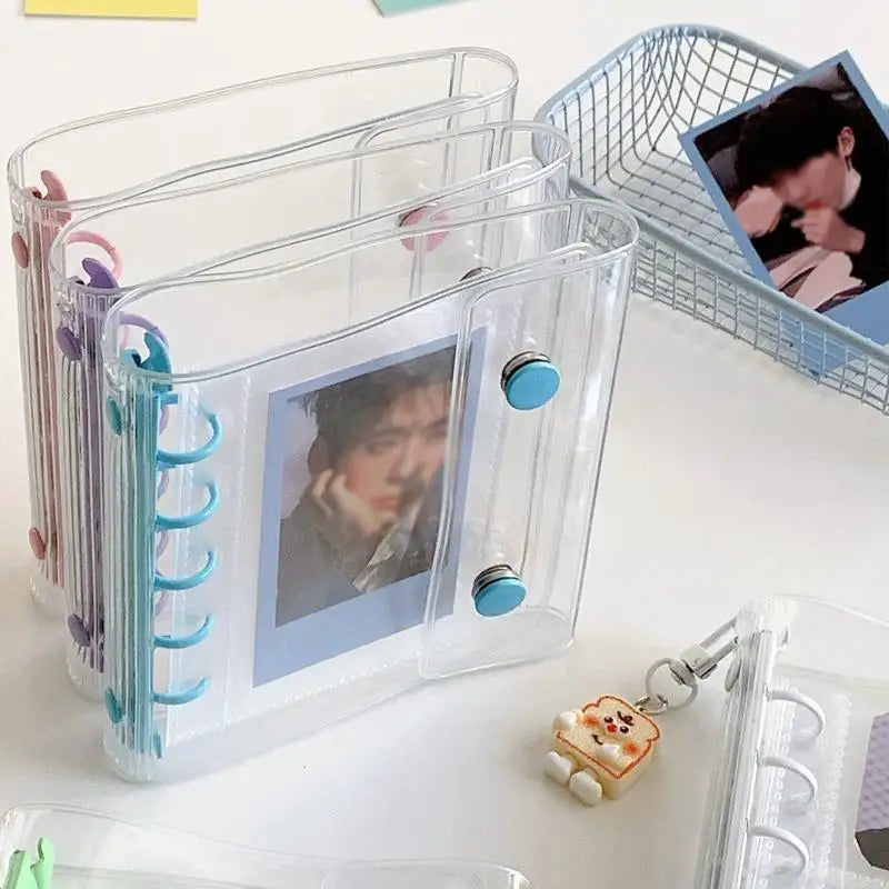 M5 Transparent PVC 6-Ring Binder Cover – Journal & Planner Ring Binder Cover Babs