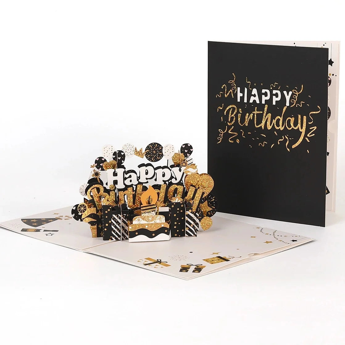 3D Pop-Up Birthday Card – Sakura & Butterfly Floral Design Pop-Up Greeting Card Babs