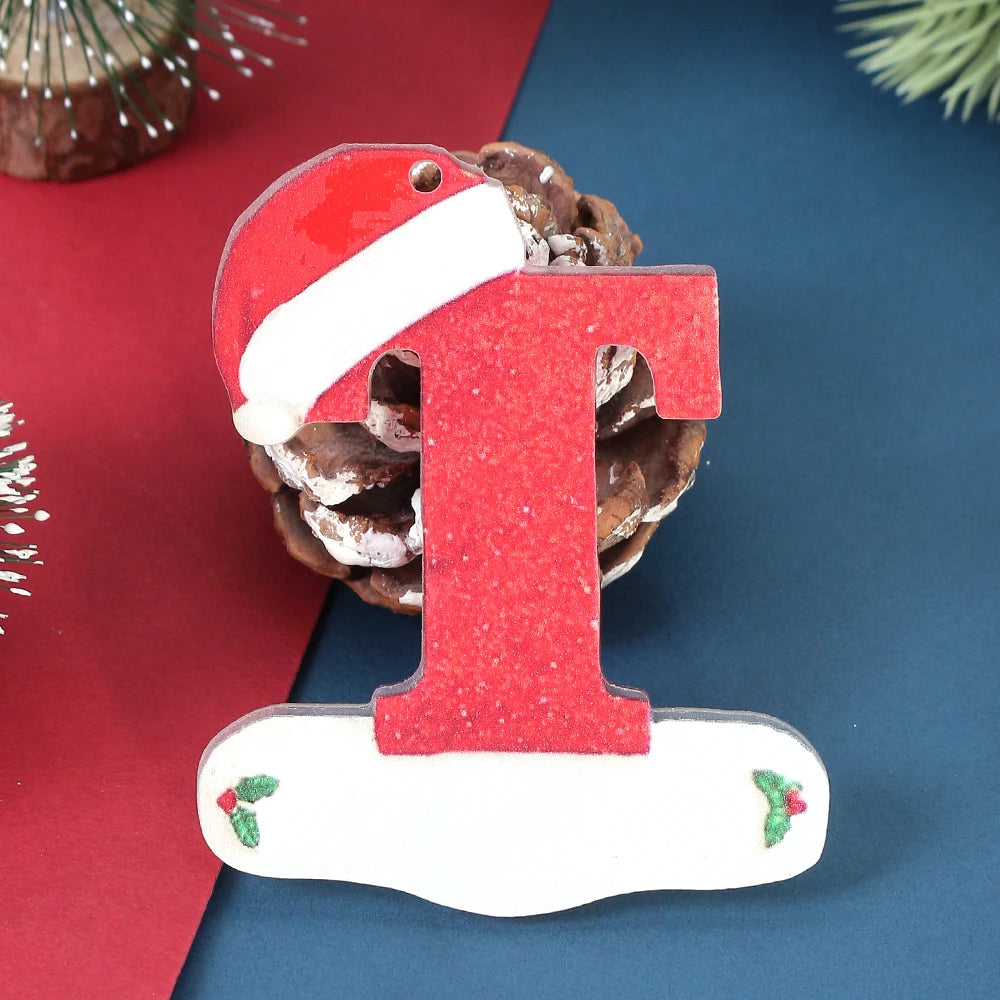 3D Alphabet Christmas Ornaments – DIY Letter Pendants