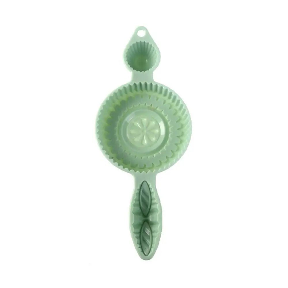 Hand Press Mooncake & Cookie Mold – Non-Stick DIY Baking Tool Baking Mold Babs green-L