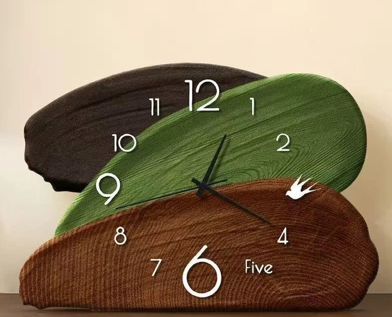 Vintage Silent Desktop Clock – Retro Art Decor Table Clock Decorative Table Clock Babs 1Pc 25x30cm