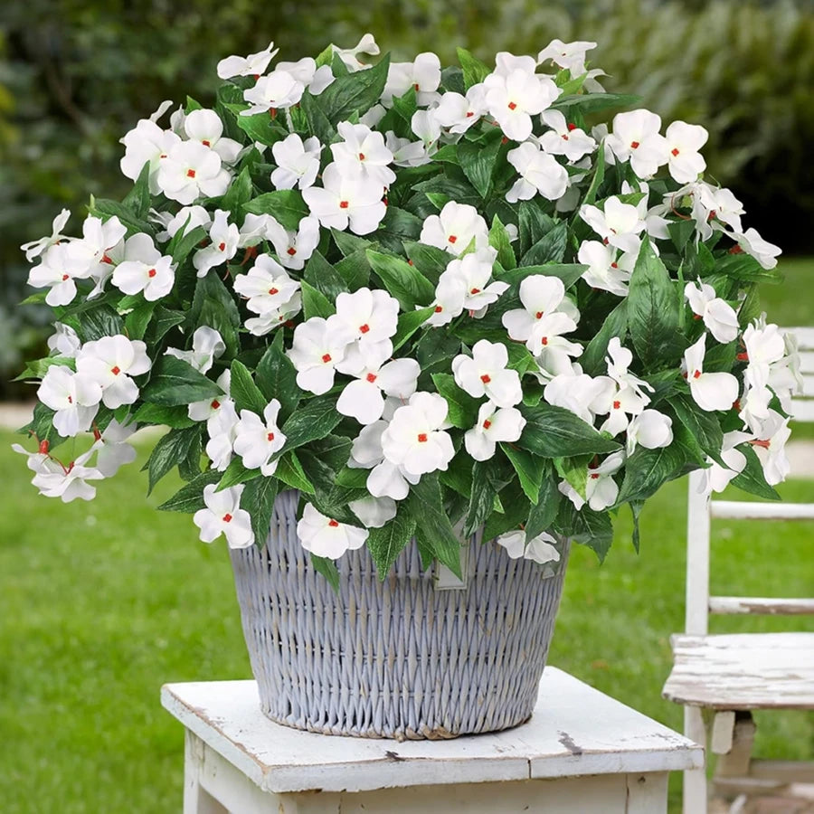 Silk Rose Artificial Flower Bouquet – Wedding & Home Décor Artificial Flower Bouquet Babs