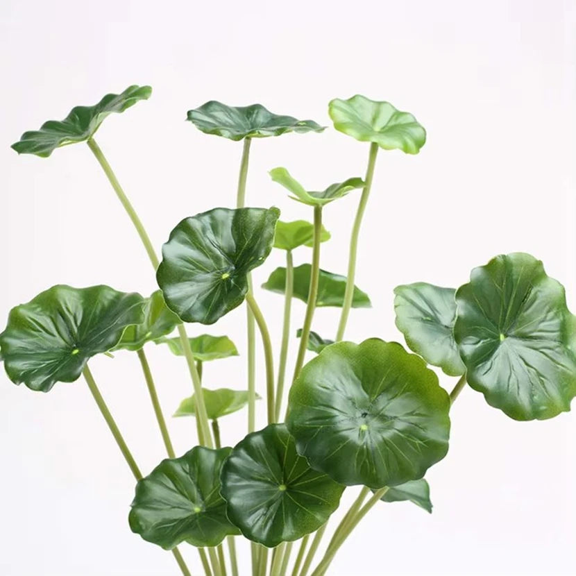 Artificial Lotus Leaf Plants – Garden, Pond & Bonsai Décor Artificial Lotus Leaves Babs