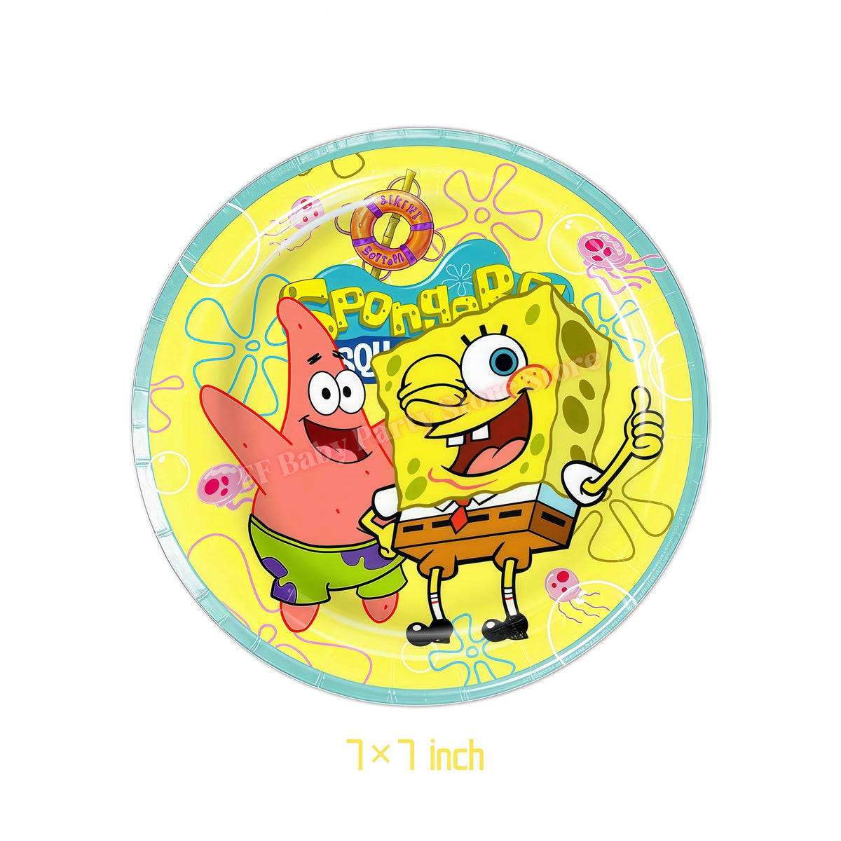 Cartoon Kids Birthday Party Decoration Set – Balloons, Backdrop & More