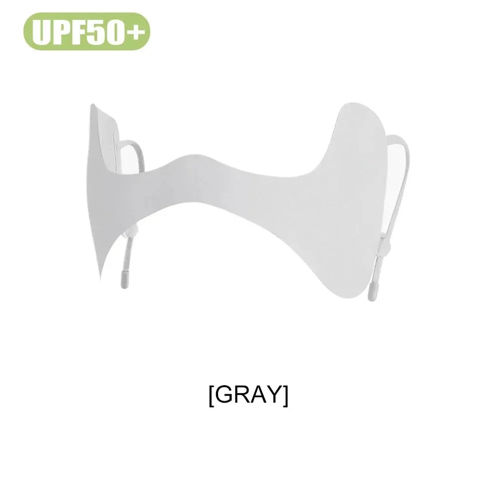 UPF 50+ Ice Silk Cooling Face Mask Gaiter | Sun Protection Sun Protection Gaiter Babs Gray