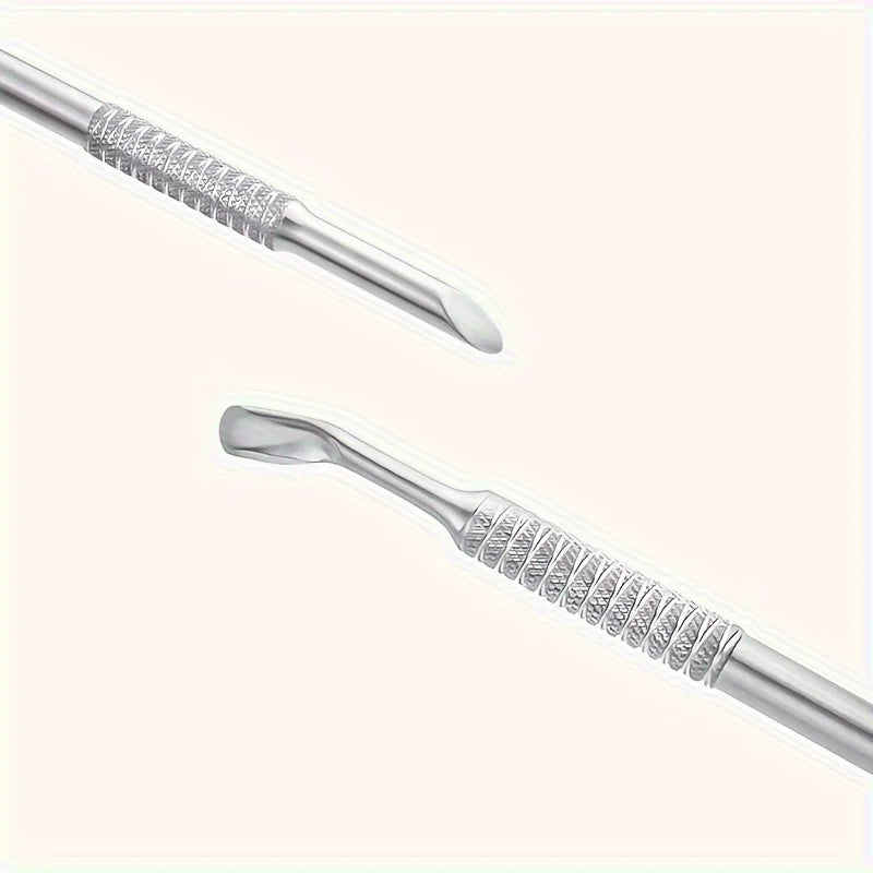 Double-Headed Cuticle Pusher & Remover – Manicure Tool Cuticle Pusher Tool Babs