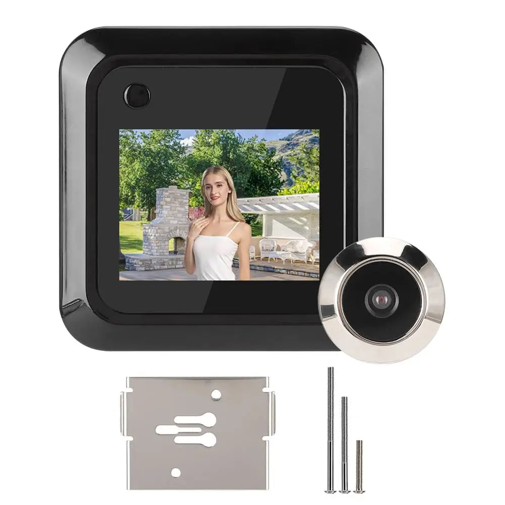 2.4" LCD Digital Door Viewer Camera – 145° Wide Angle Door Viewer Camera Babs